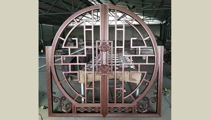 鋁藝大門怎么安裝